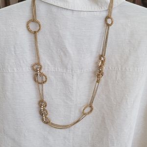 32" Jeweled Connections with Twisted Rings